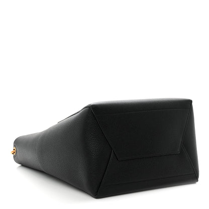 Celine Soft Grained Calfskin Sangle Bucket Bag Black 4 of 11