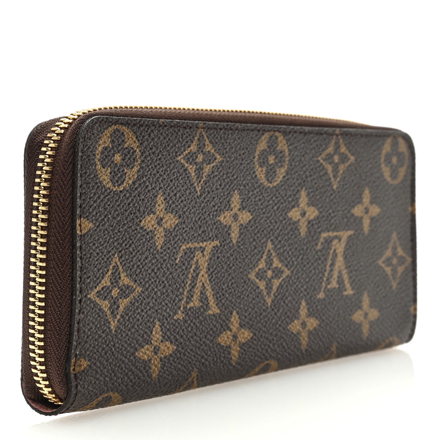 Monogram Clemence Wallet Rose Ballerine