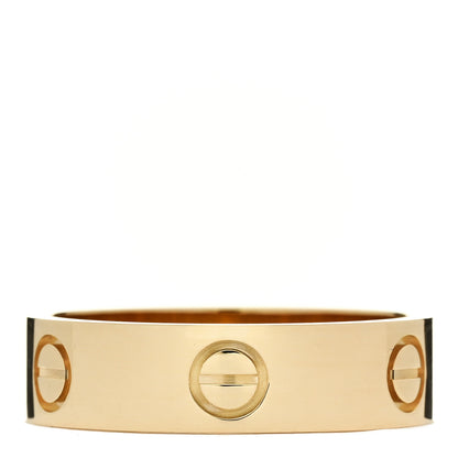 Cartier 18K Yellow Gold 5.5mm LOVE Ring 58 8.5 1 of 4