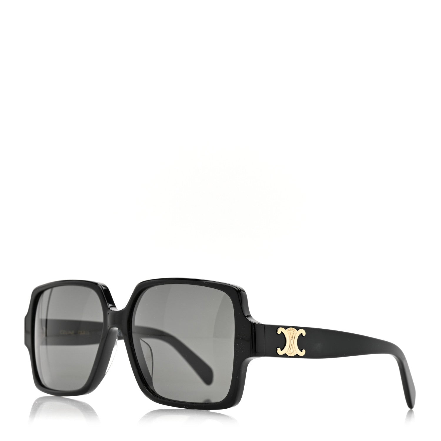 Celine Acetate Triomphe Sunglasses CL40316U Black 1 of 7