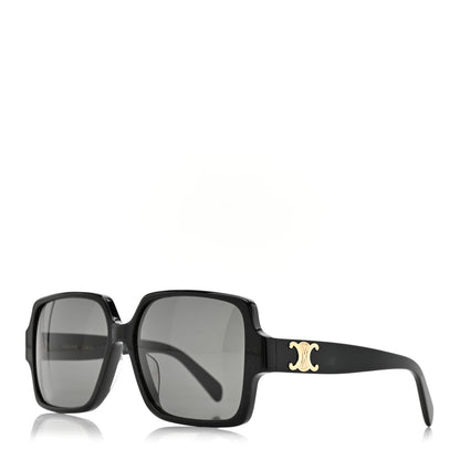 Celine Acetate Triomphe Sunglasses CL40316U Black 1 of 7