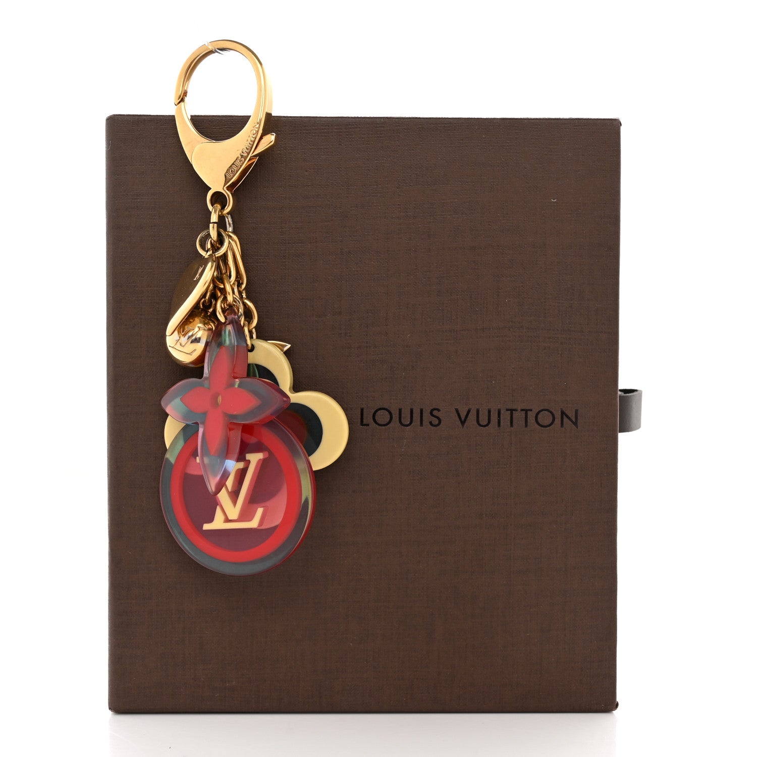 Louis Vuitton Resin Candy Fleurs Bag Charm Multicolor 4 of 4