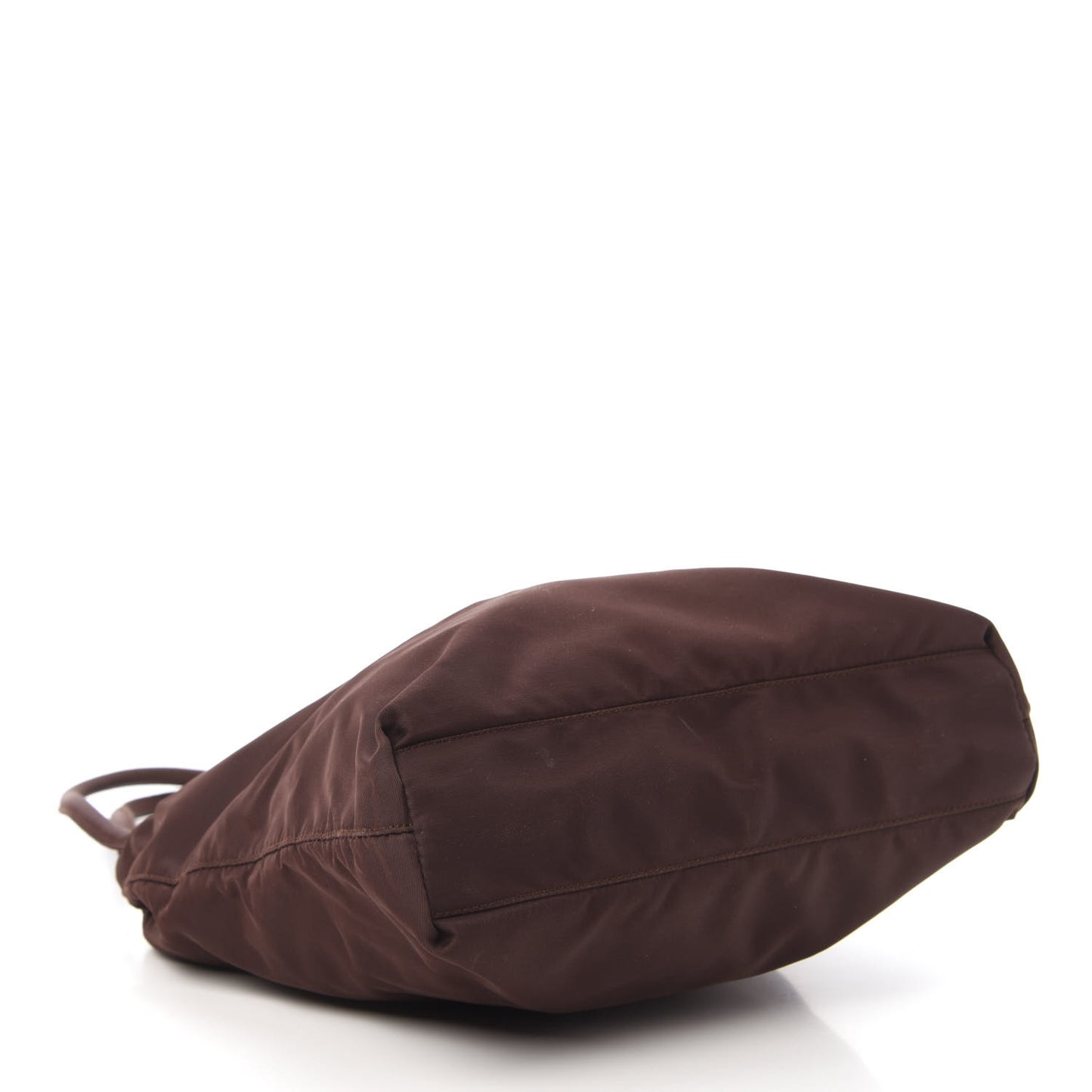 Tessuto Nylon Shoulder Bag Brown