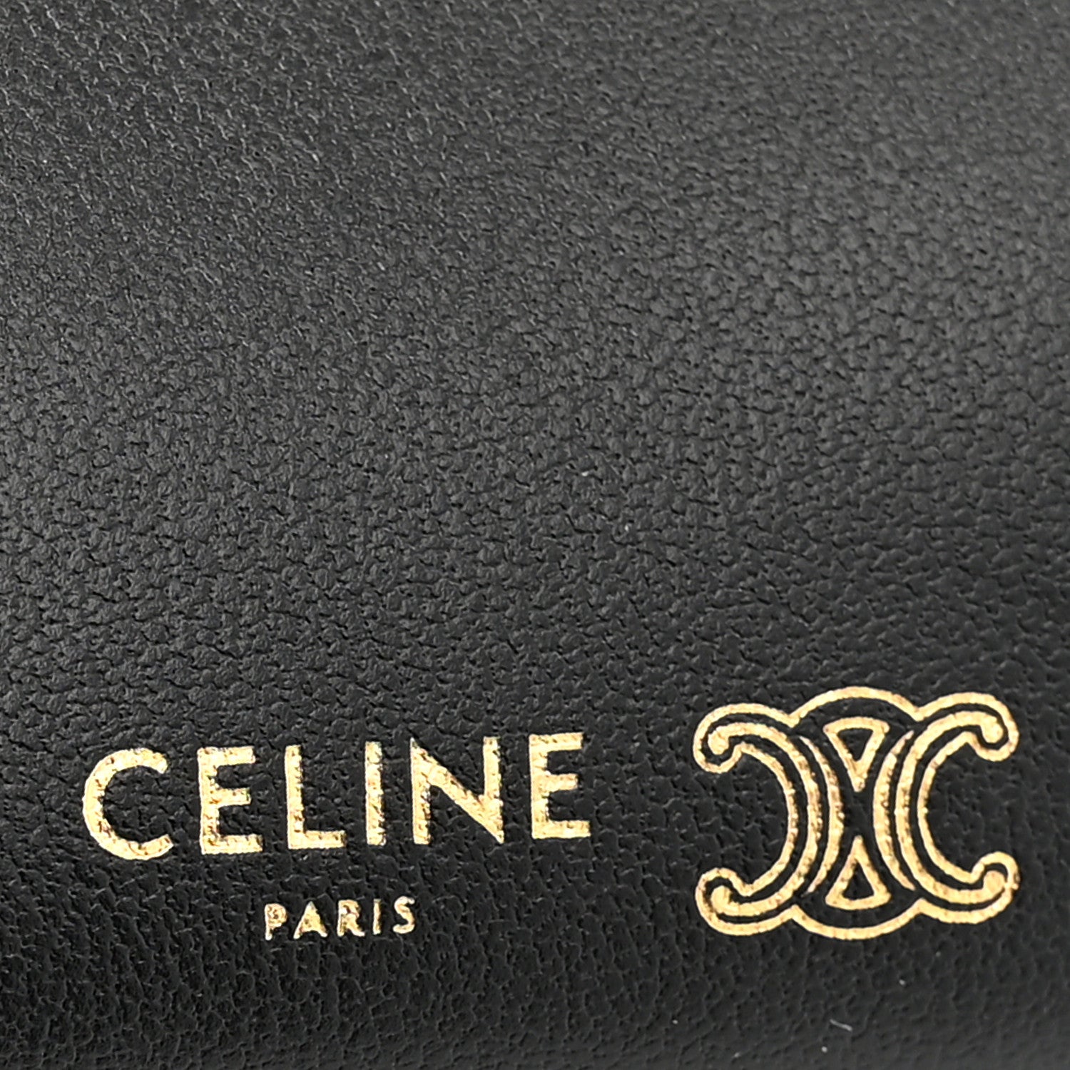 Celine Smooth Lambskin Trio Flap Crossbody Bag Black 6 of 9