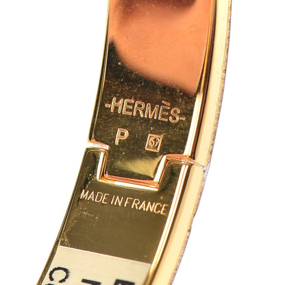 Hermes Enamel Narrow Clic Clac H Bracelet PM Black 4 of 6