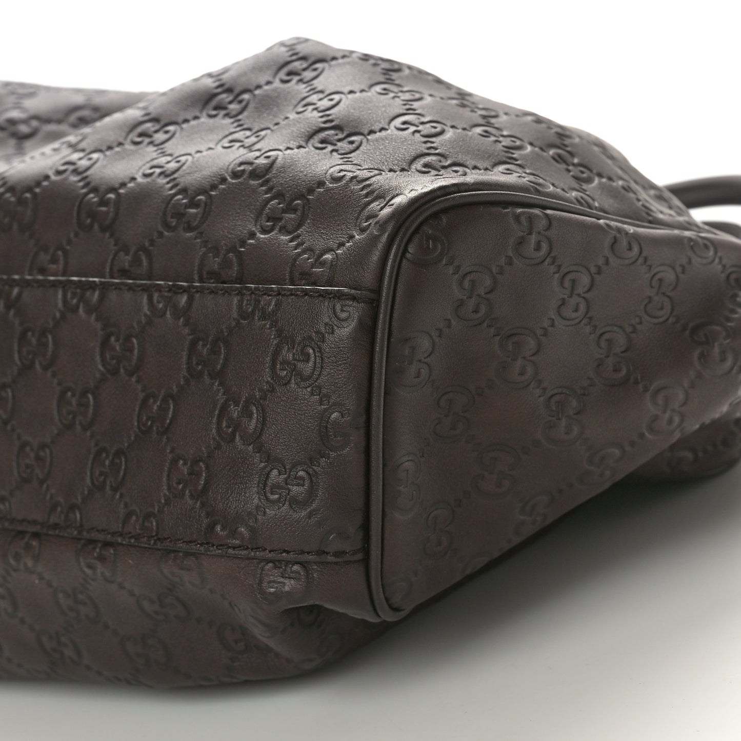 Guccissima Medium Sukey Tote Brown