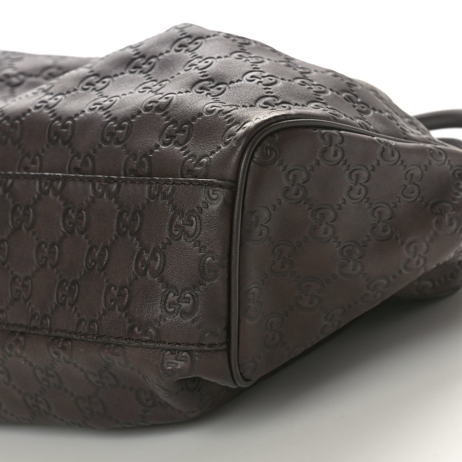 Gucci Guccissima Medium Sukey Tote Brown 10 of 11