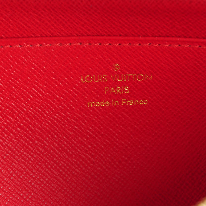 Louis Vuitton Damier Ebene Complice Trunks and Bags Wallet Red 6 of 7