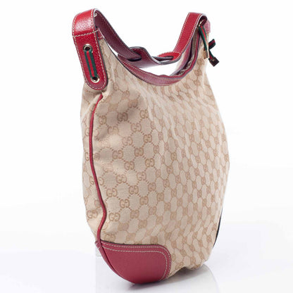 Gucci Monogram Canvas Princy Hobo 4 of 9