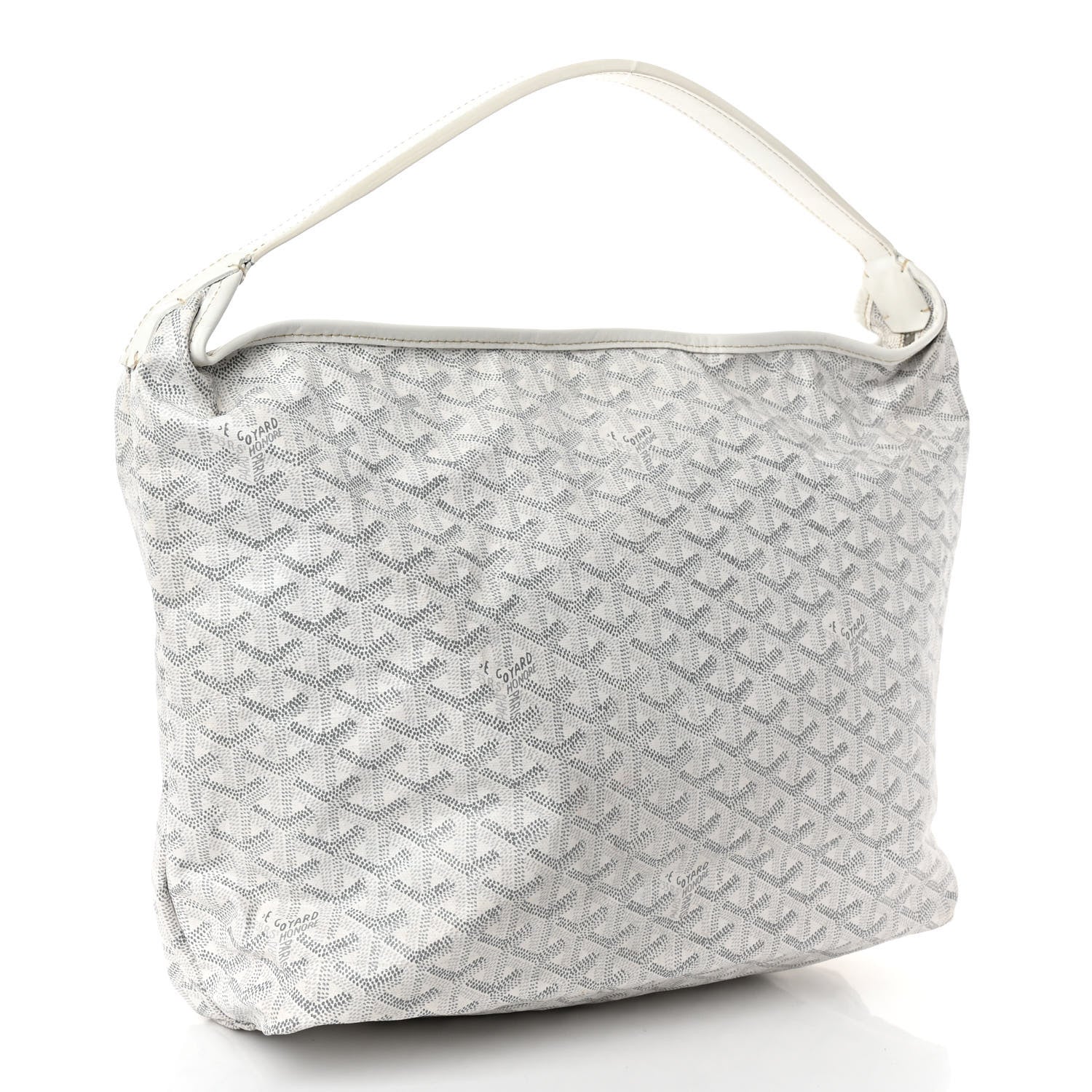Goyard Goyardine Fidji Zip Hobo White 3 of 10