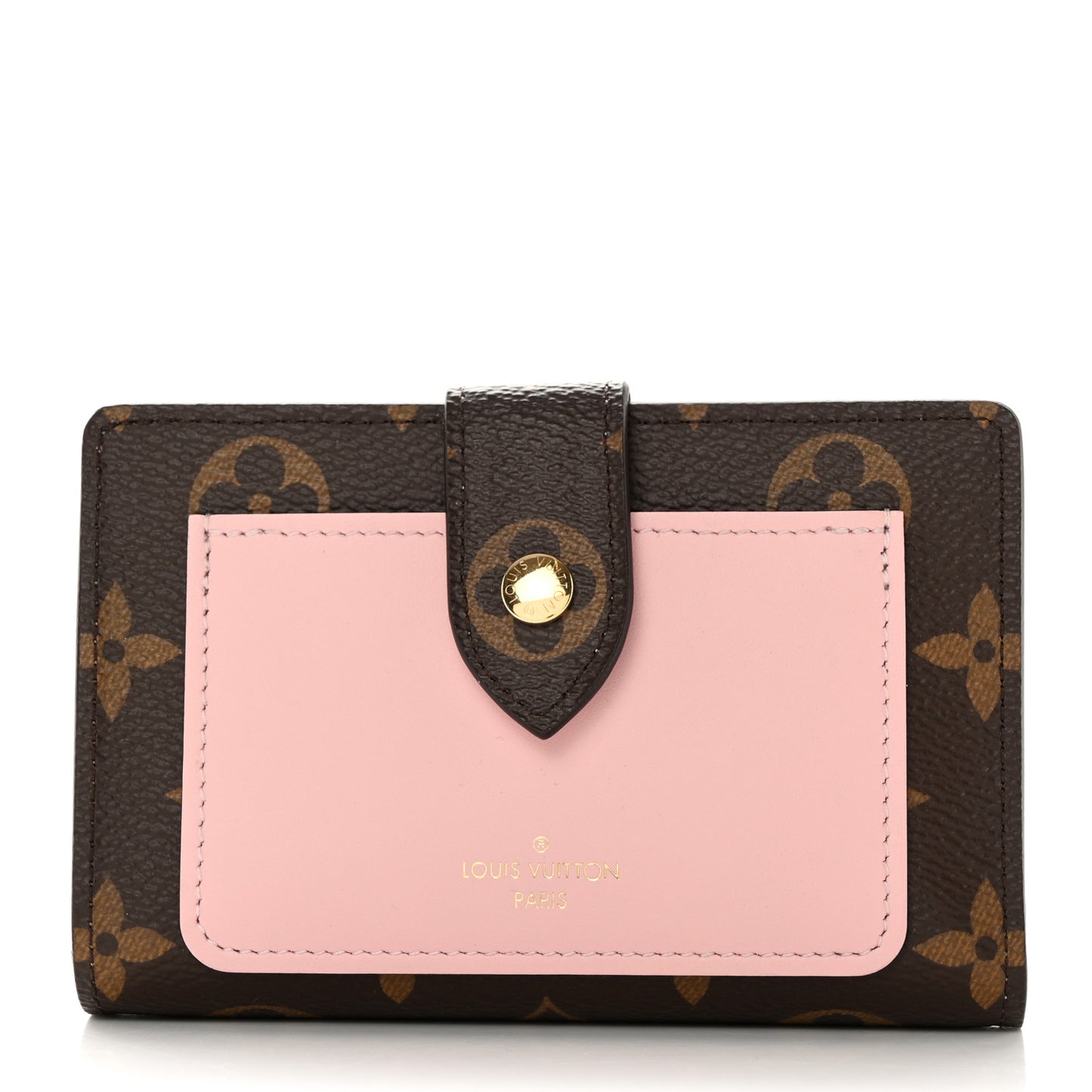 Monogram Juliette Wallet Rose Ballerine