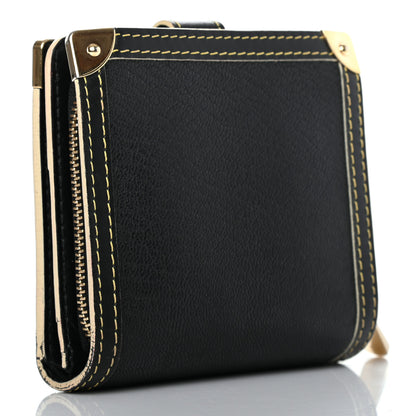 Louis Vuitton Suhali Compact Zipped Wallet Black 3 of 7