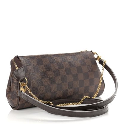 Louis Vuitton Damier Ebene Eva Clutch 3 of 11