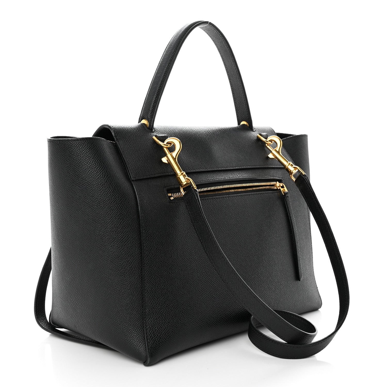 Celine Grained Calfskin Mini Belt Bag Black 3 of 20