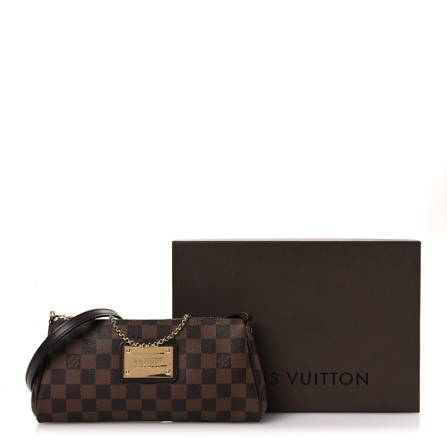 Damier Ebene Eva Clutch