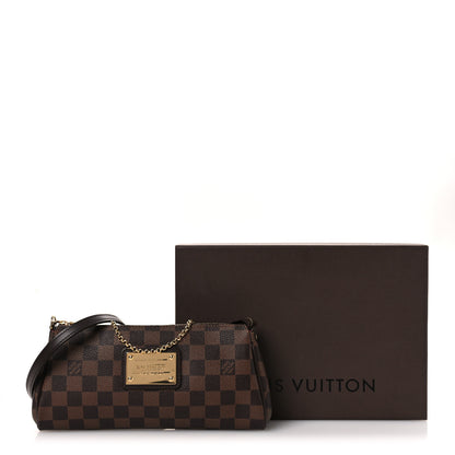 Louis Vuitton Damier Ebene Eva Clutch 13 of 13