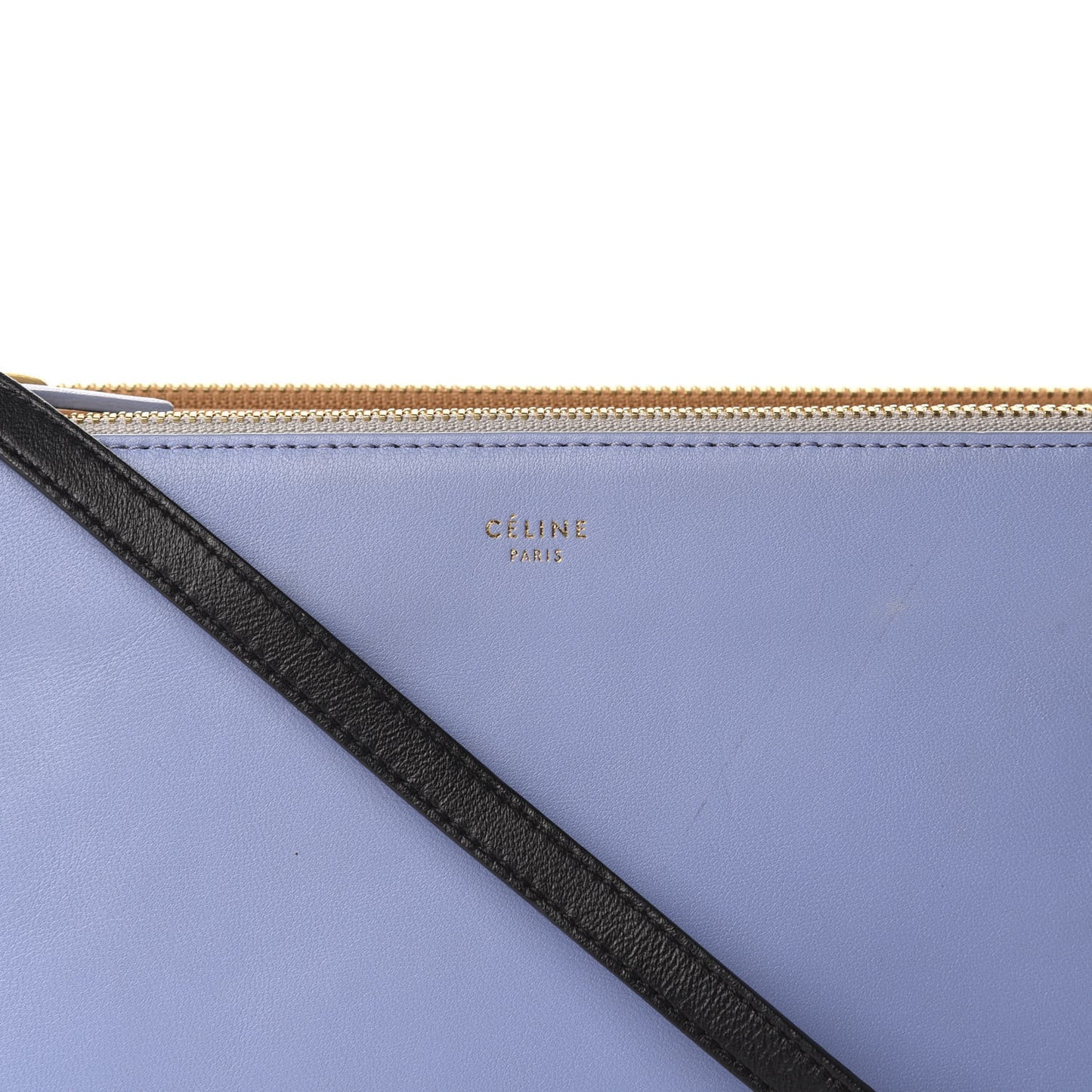 Lambskin Small Multicolor Trio Crossbody Bag Porcelain