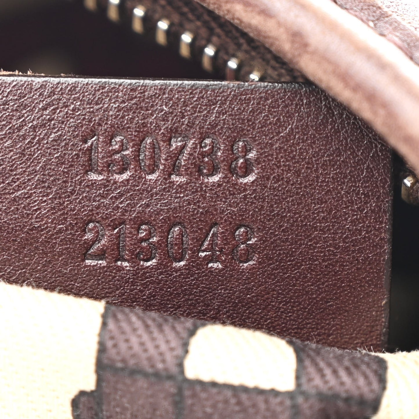 Guccissima Medium Abbey D Ring Hobo Chocolate