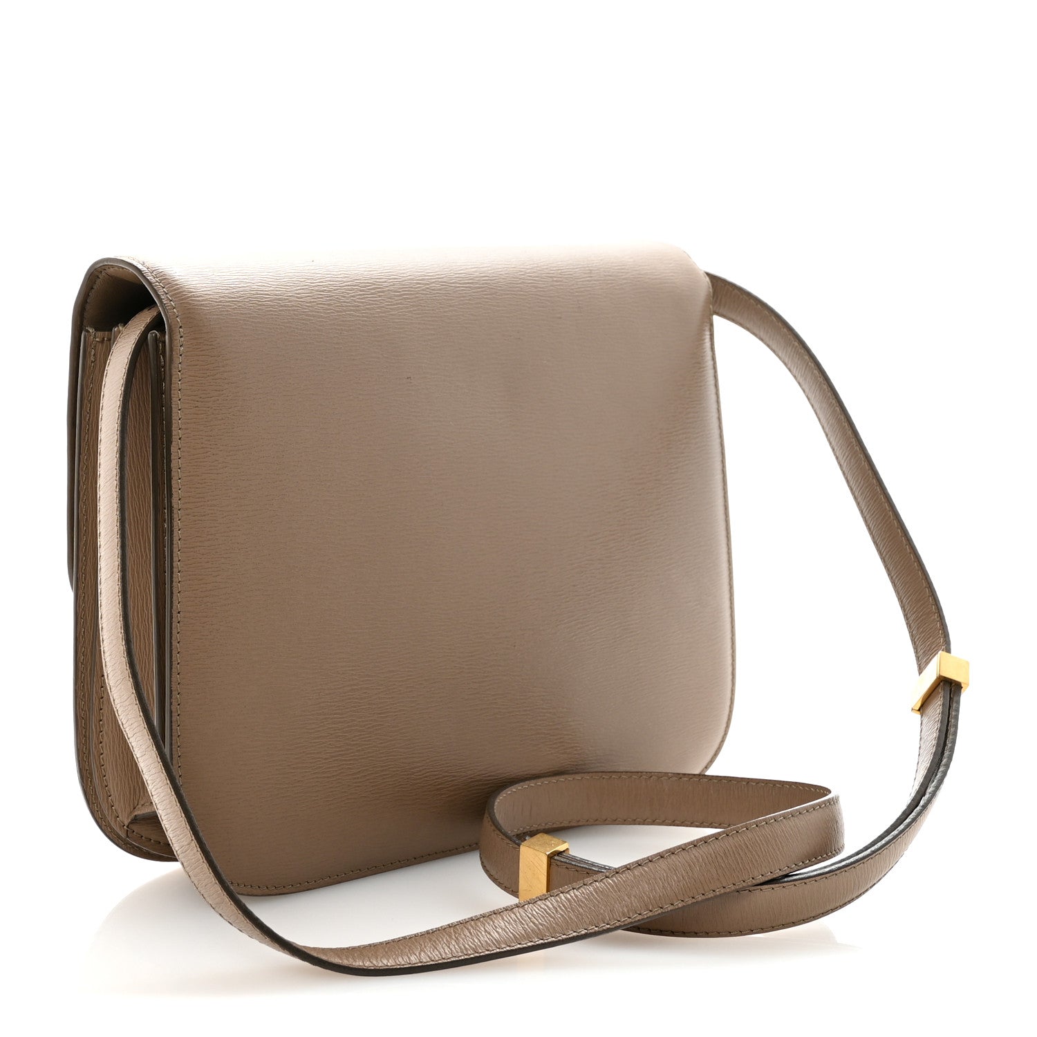 Celine Liege Calfskin Medium Classic Box Flap Bag Taupe 3 of 10