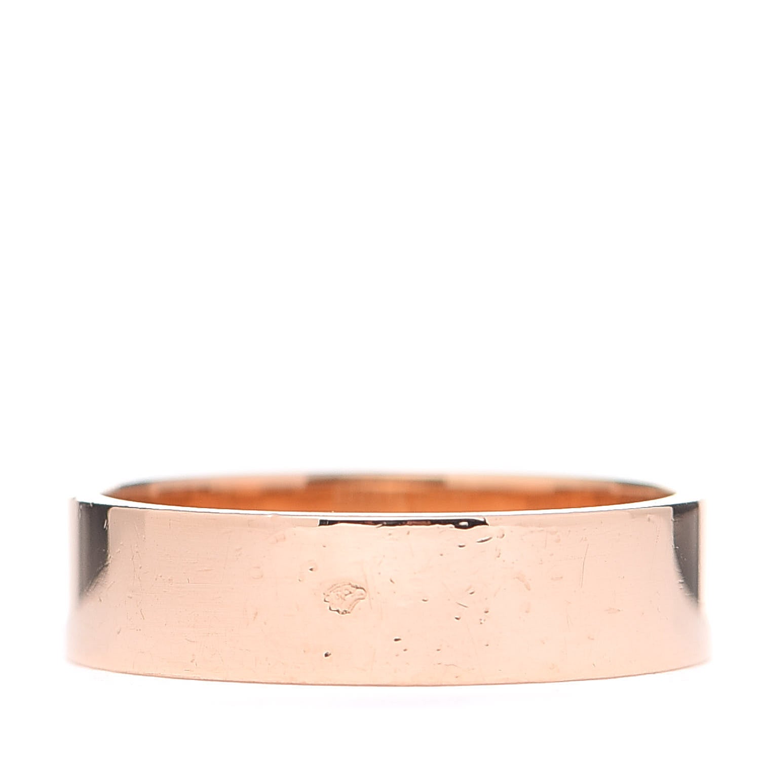 Hermes 18K Rose Gold PM Collier De Chien Ring 54 6.75 3 of 5
