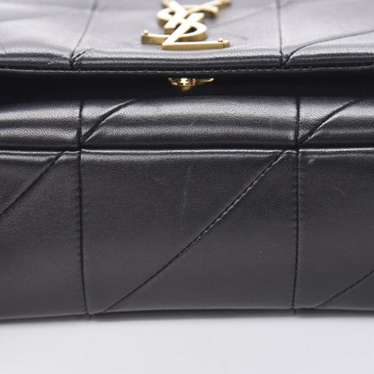 Saint Laurent Lambskin Patchwork Monogram Small Jamie Black 12 of 13