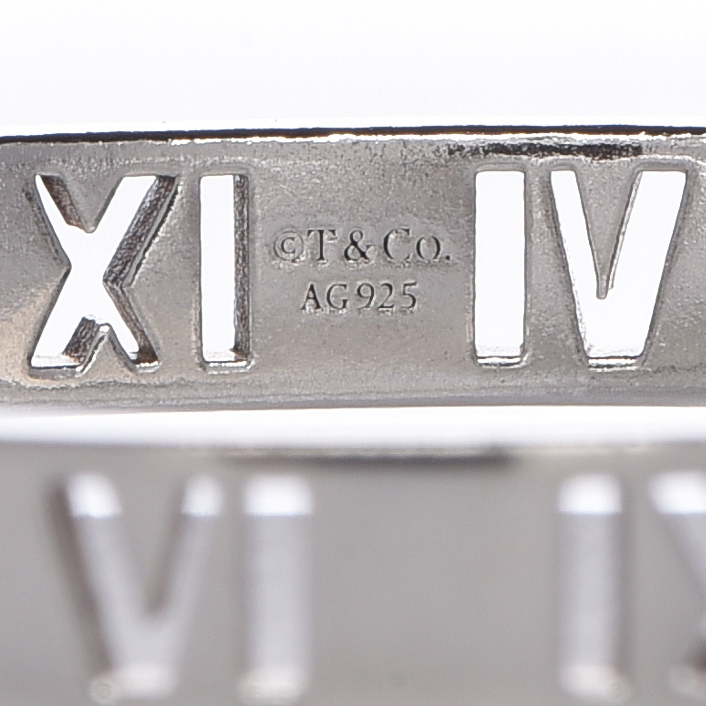 Sterling Silver Atlas Pierced Hinged Bangle Bracelet