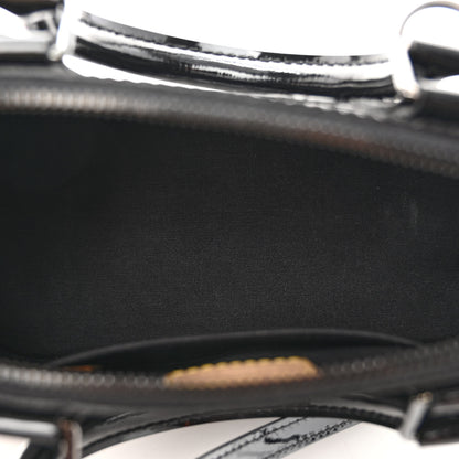 Louis Vuitton Vernis Alma BB Noir Magnetique 5 of 9
