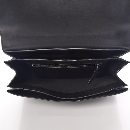 3.1 Phillip Lim 3.1 Calfskin Large Soleil Flap Bag Black 5 of 21