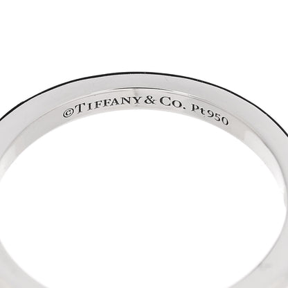 Tiffany Platinum Diamond 2mm Classic Wedding Band Ring 45 3.25 4 of 4