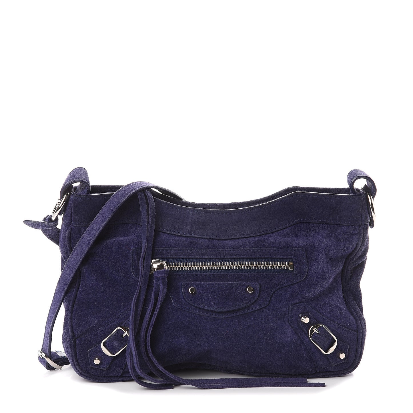 Baby Daim Suede Classic Hardware Hip Bleu Nuit
