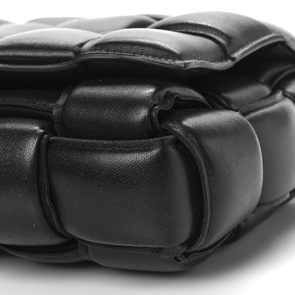 Bottega Veneta Lambskin Maxi Intreccio Padded Chain Cassette Crossbody Bag Black 8 of 8