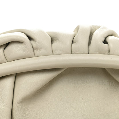 Bottega Veneta Smooth Butter Calf The Pouch Oversized Clutch Mist 10 of 12