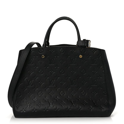 Louis Vuitton Empreinte Montaigne GM Black 1 of 11