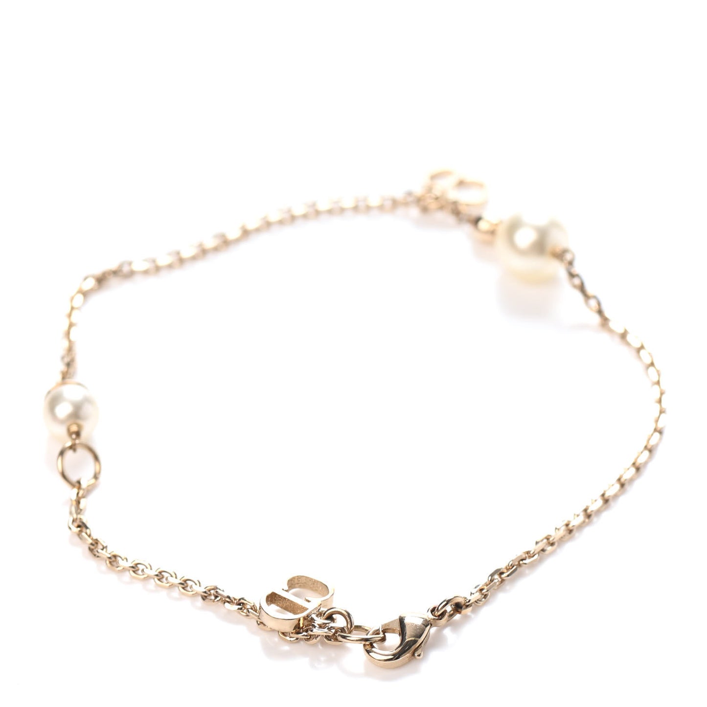 Pearl CD Bracelet Gold