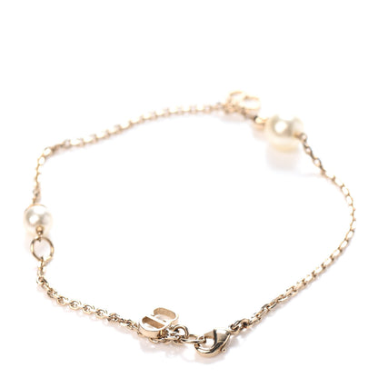 Christian Dior Pearl CD Bracelet Gold 2 of 3