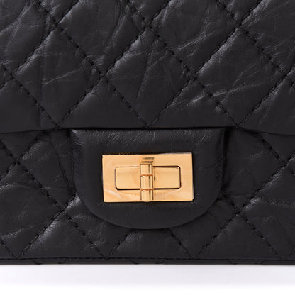 Chanel Aged Calfskin Quilted 2.55 Reissue Mini Flap Black 8 of 11