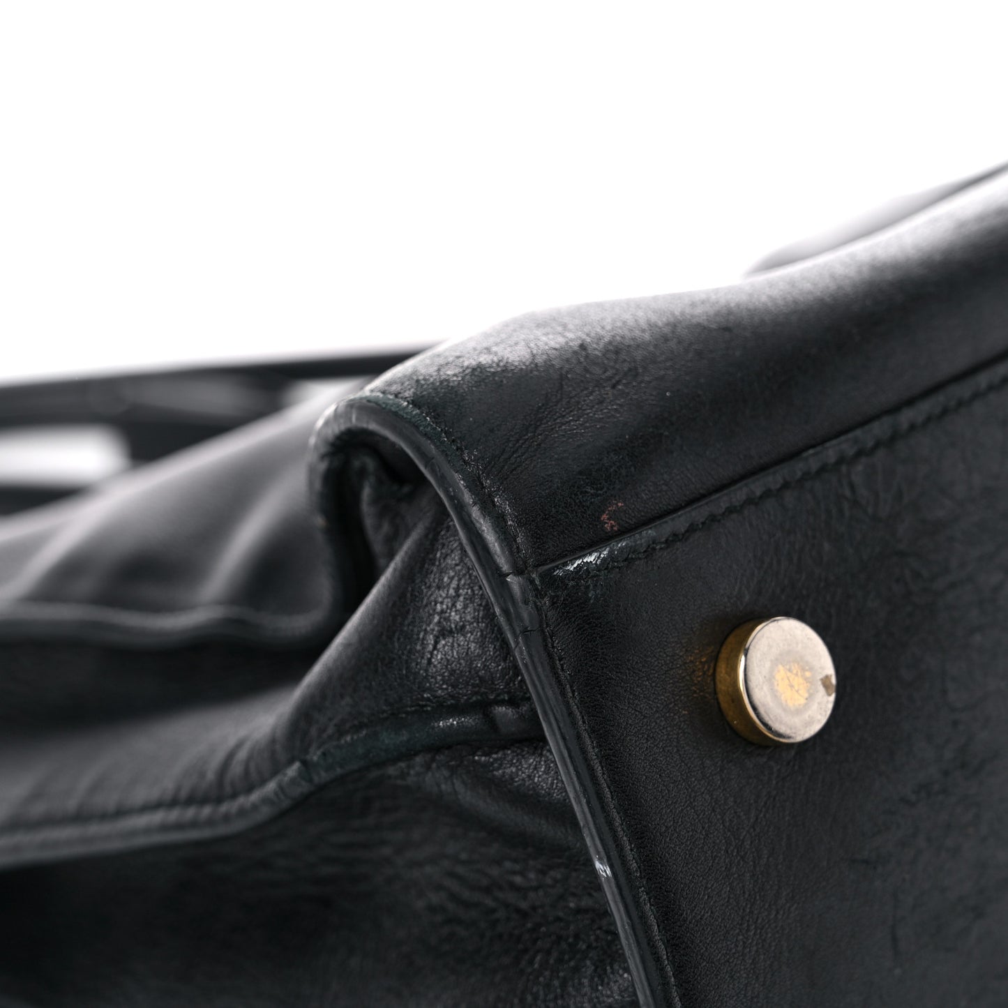 Calfskin Large Sac De Jour Carryall Black