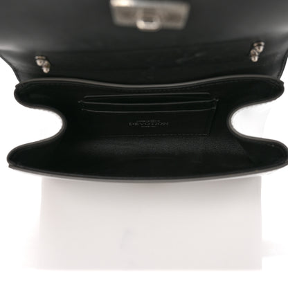 Dolce & Gabbana Metallic Calfskin Medium Devotion Crossbody Bag Silver 5 of 8