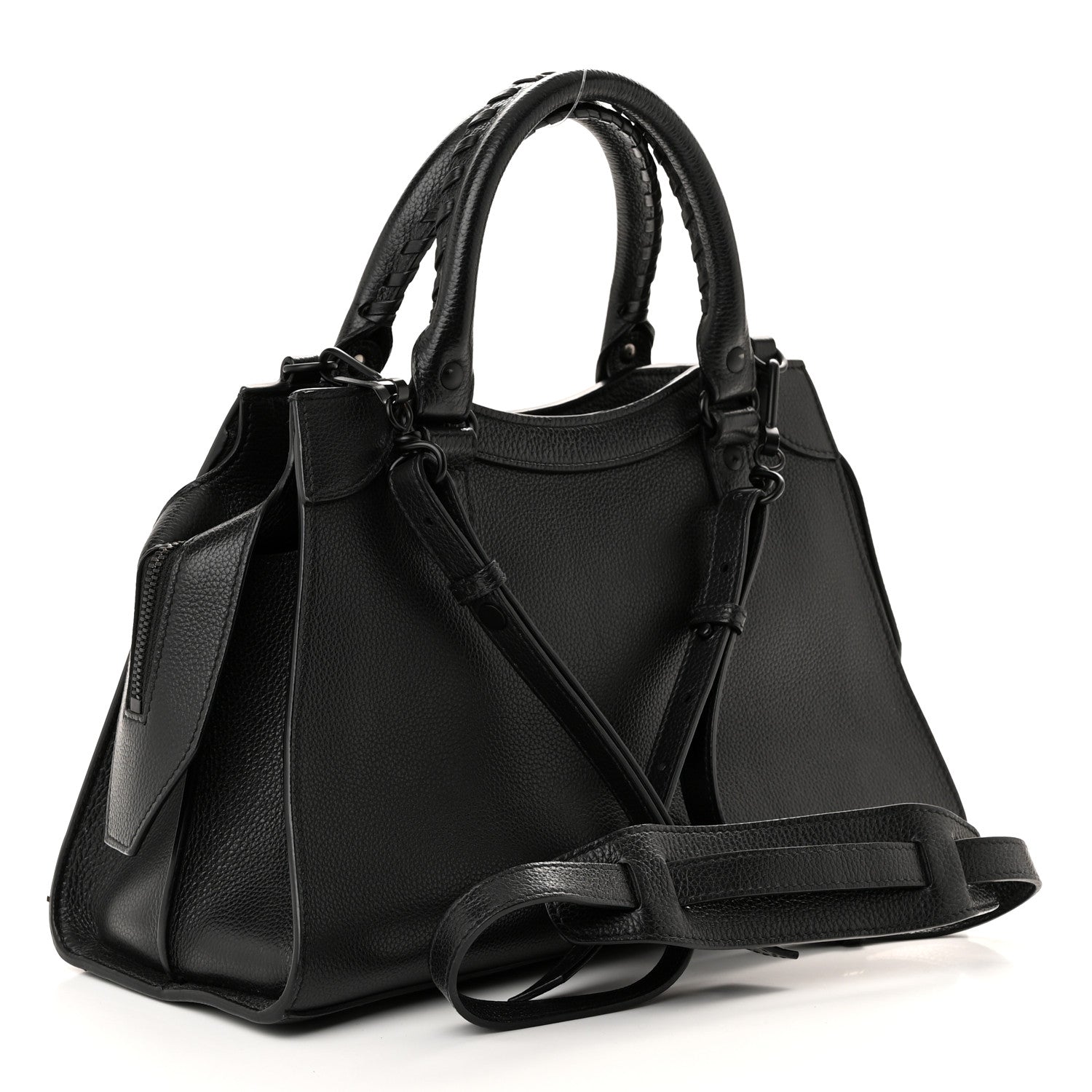 Balenciaga Grained Calfskin Neo Classic Black Hardware S City Black 3 of 11
