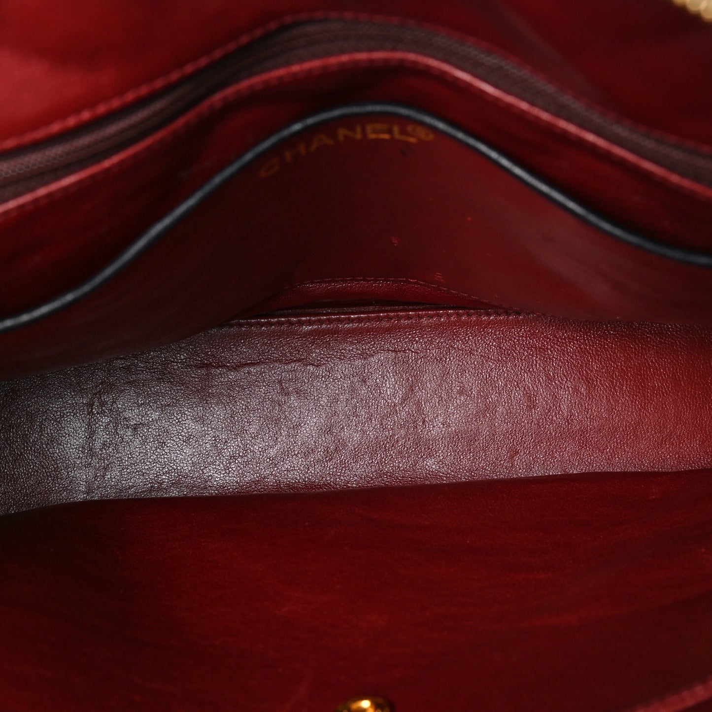 Lambskin Quilted Shoulder Bag Black