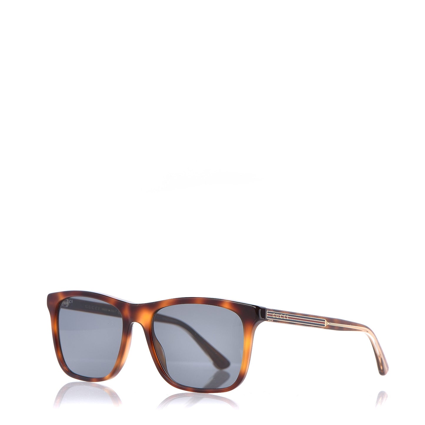 Acetate Frame Sunglasses GG0381S Tortoise