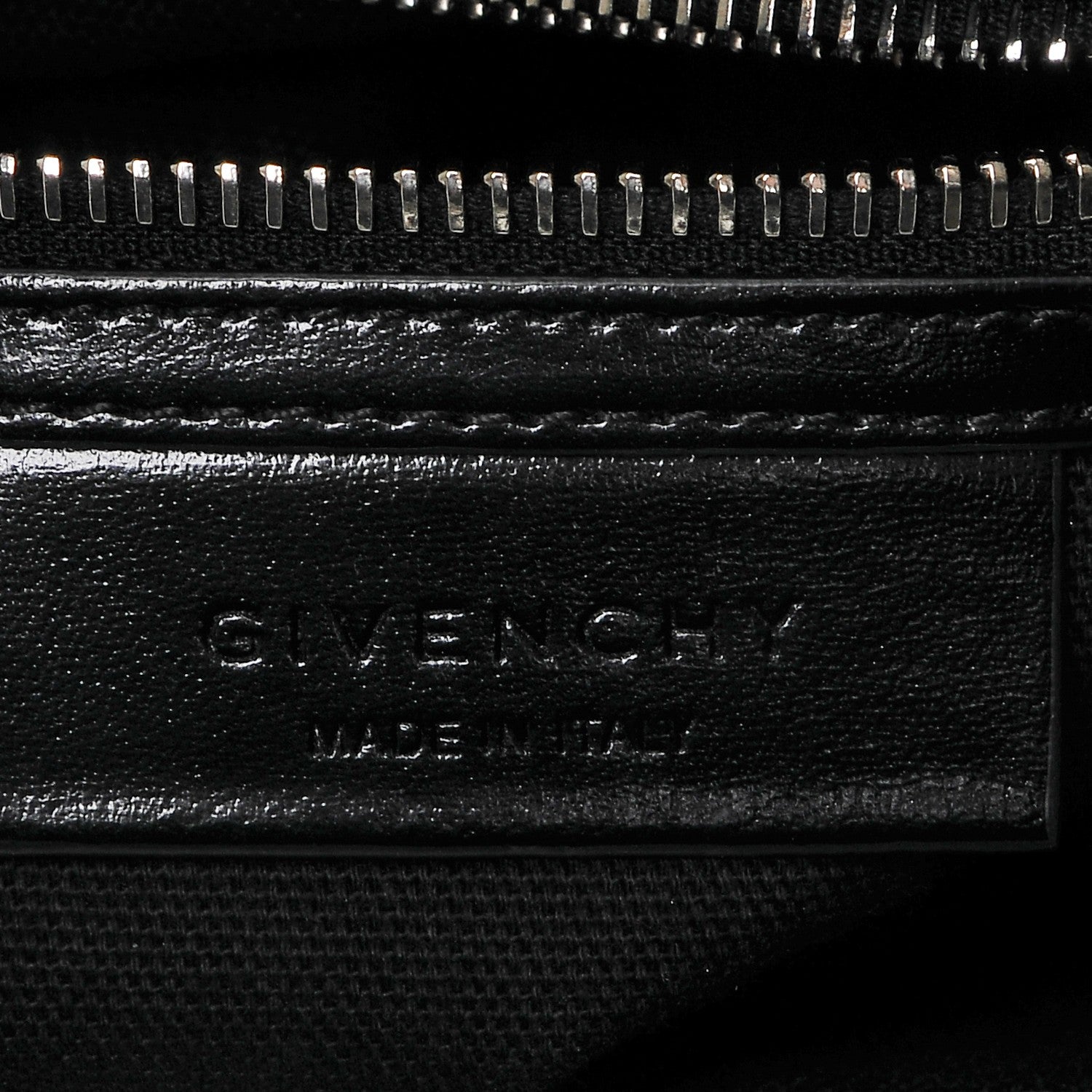 Givenchy Shiny Lord Calfskin Small Antigona Black 6 of 6