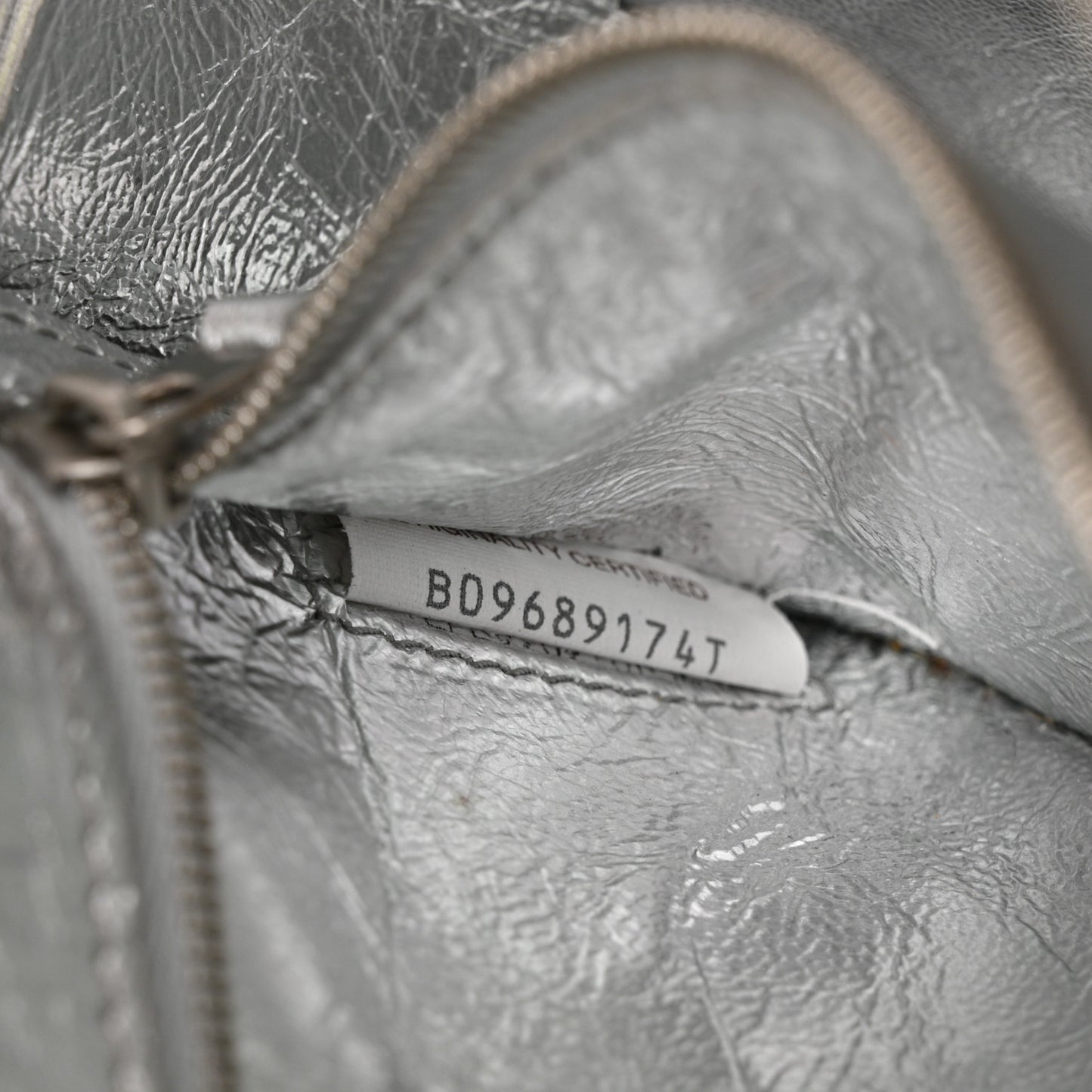 Metallic Lambskin Maxi Intrecciato Cassette Crossbody Bag Silver