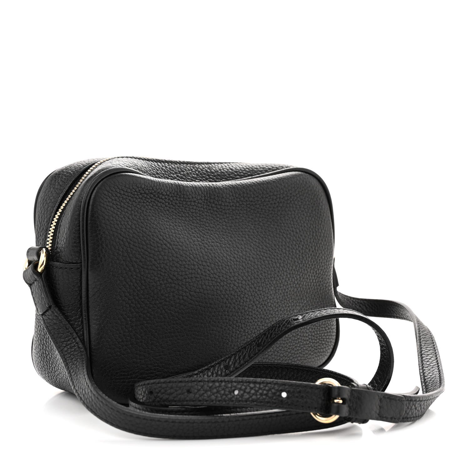 Gucci Pebbled Calfskin Small Soho Disco Bag Black 3 of 16