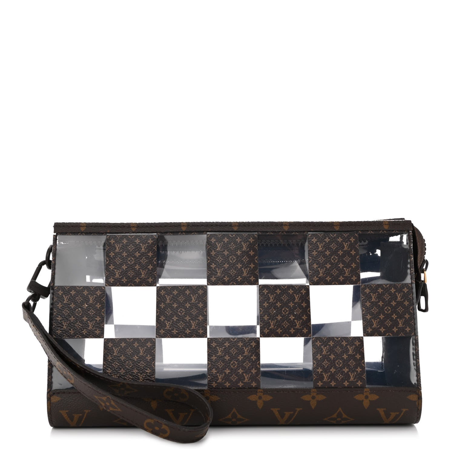 Louis Vuitton PVC Monogram Chess Standing Pouch 1 of 10