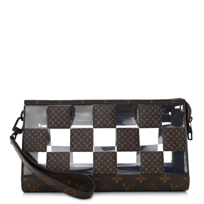 Louis Vuitton PVC Monogram Chess Standing Pouch 1 of 10