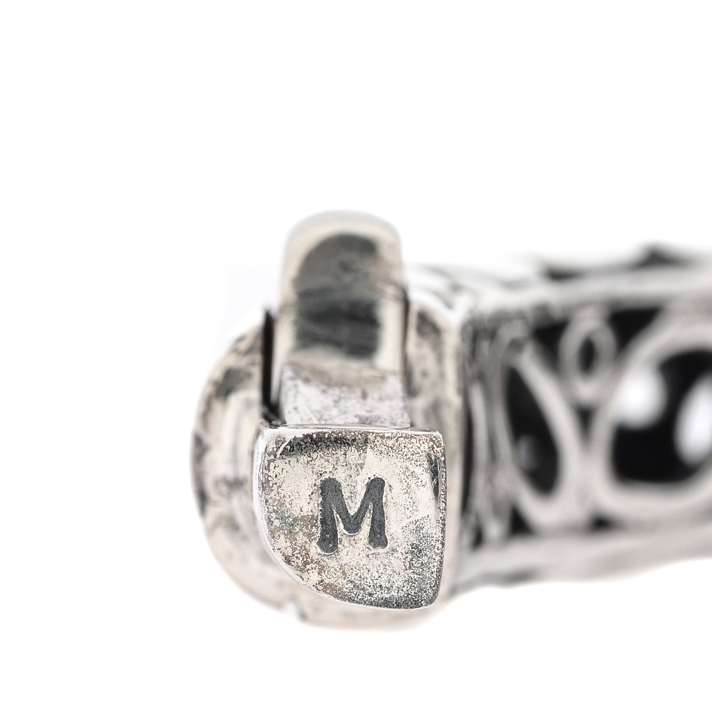 Sterling Silver Kali Hinged Bangle Bracelet