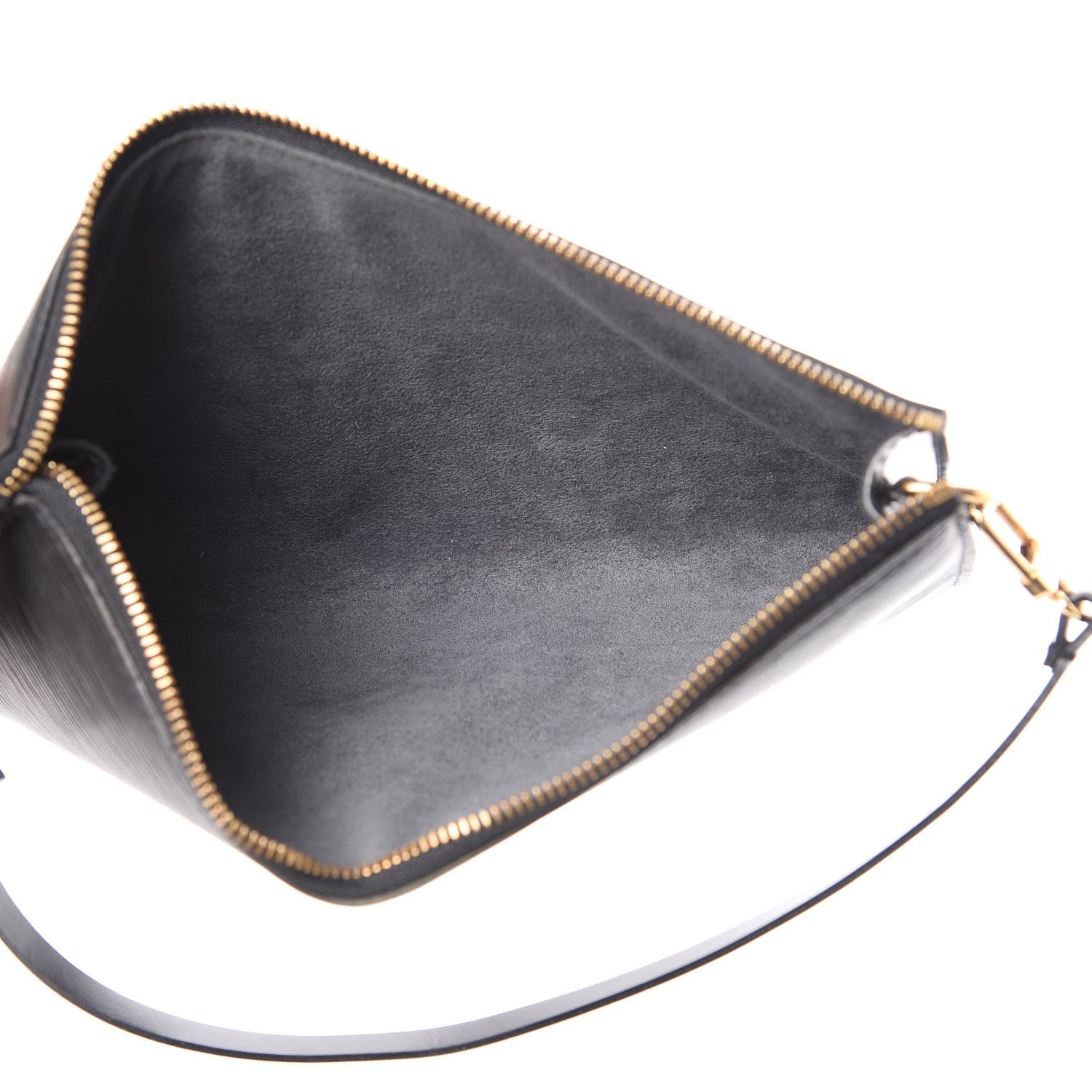 Louis Vuitton Epi Pochette Accessories 24 Black 6 of 7