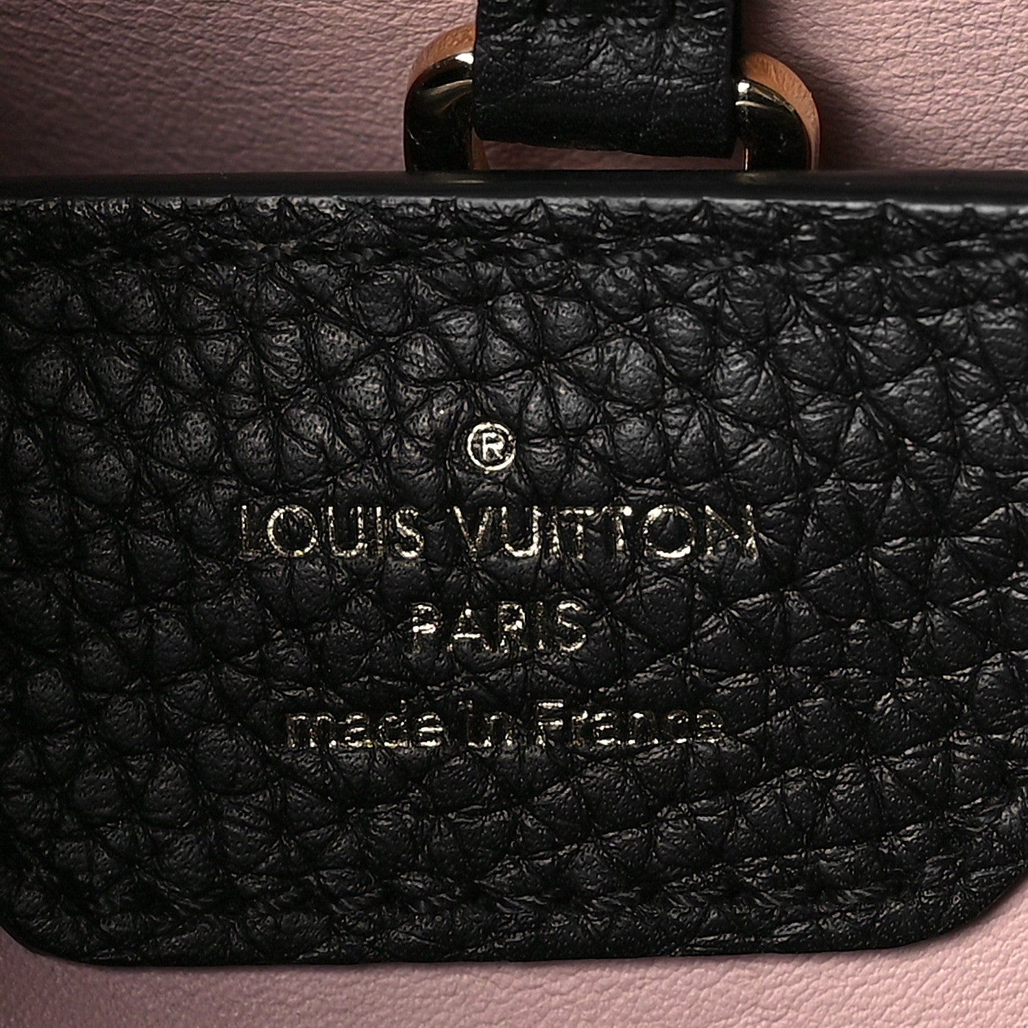 Louis Vuitton Taurillon Capucines BB Rainbow Noir 6 of 9