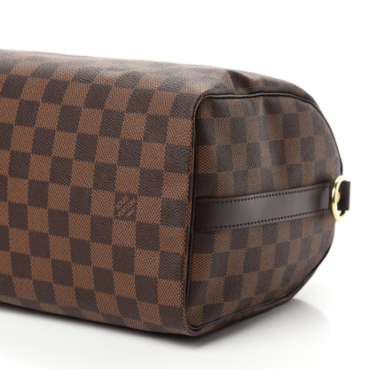 Louis Vuitton Damier Ebene Speedy Bandouliere 25 8 of 12